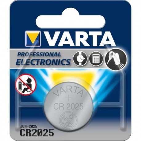 Pile type CR2025 - 3 volts - Lithium
