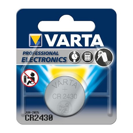 Pile type CR2430 - 3 volts - Lithium
