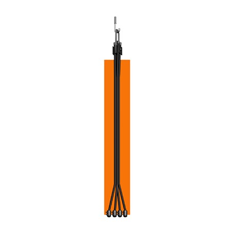 Colonne provisoire RAPID'PRO - Pack haut - 7m