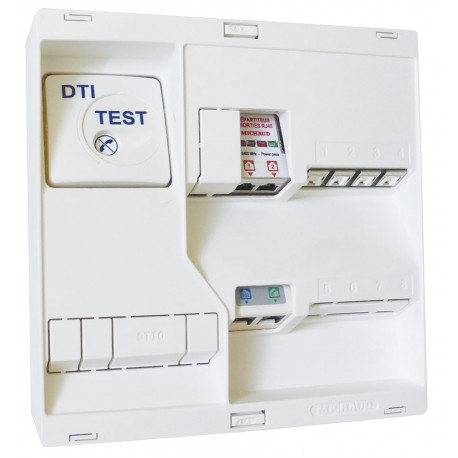 Tableau de communication Néo - Grade 1 - 4RJ45 - DTI