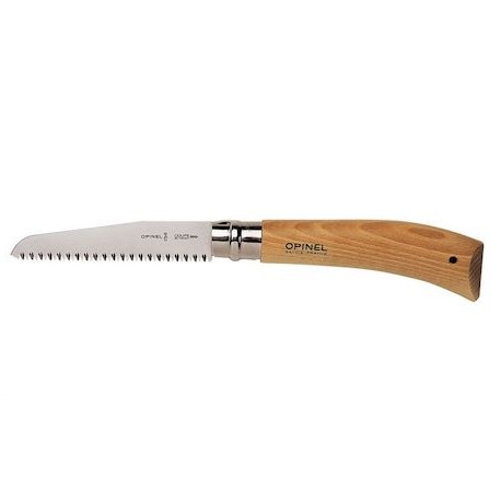 Couteau scie OPINEL - N°12 - Lame inox - Lame 12cm - Manche en hêtre