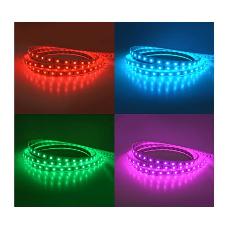 Ruban LED - 5m - 72W - 24V - RGB - IP67