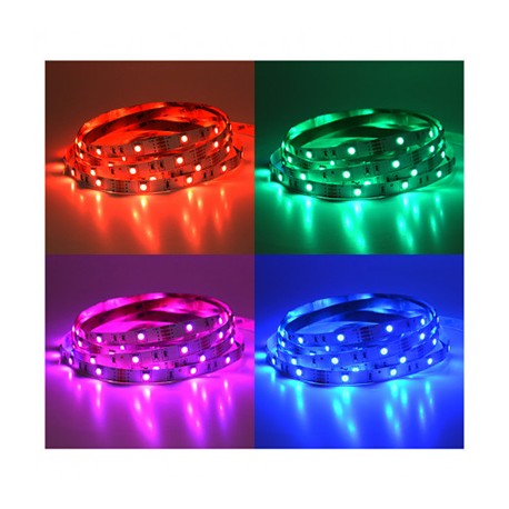 Ruban LED - 5m - 36W - 12V - RGB - IP20 - Dimmable
