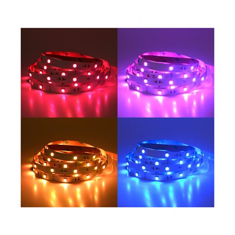 Ruban LED nu - 5m - 36W - 24V - RGB - IP20 - Dimmable