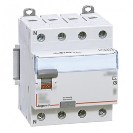 Interrupteur différentiel - 40A - 300mA - Type A - 400V - Vis/Vis - Haut/Bas