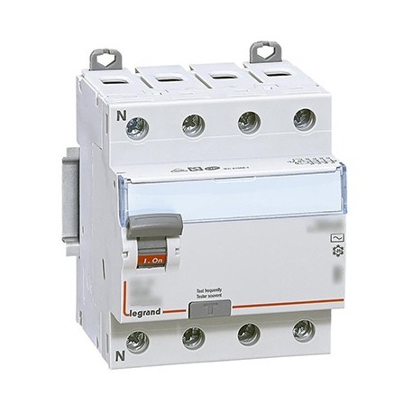 Interrupteur différentiel - 40A - 300mA - Type A - 400V - Vis/Vis - Haut/Bas