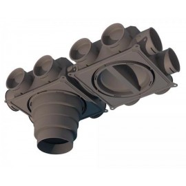 Caisson de distribution CDP12x75H Clip & Go - 12 piquages - 75mm