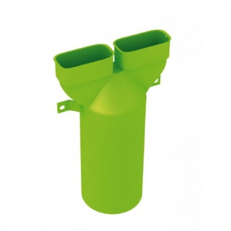 Raccord mixte droit XRMD60x130 Clip & Go - Ø125mm 