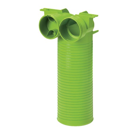 Coude mixte vertical XCMV 75 Clip & Go - Ø125mm