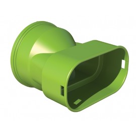 Adaptateur XAC50x100 Clip & Go pour caisson - 50x100mm