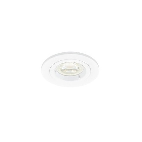 Spot LED  encastré DLT-ISO 75 - Recouvrable - 6W - GU10 - Rond - Aluminium - Blanc