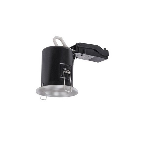 Spot LED encastré DLT-ISO 75 - Recouvrable - 6W - GU10 - Rond - Aluminium - Nickel