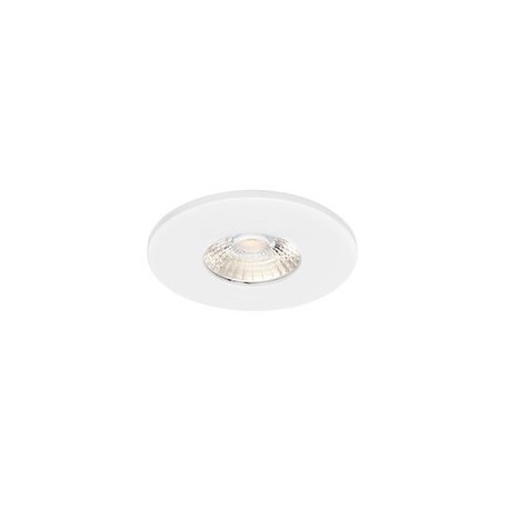 Spot LED encastré EF6 - Recouvrable - 6W - 4000K - Rond - Acier - Blanc - Dimmable