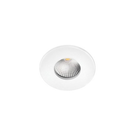 Spot LED  encastré EF7 - Recouvrable - 7W - 3000K - Rond - Acier - Blanc - Non dimmable
