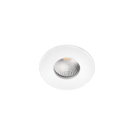 Spot LED  encastré EF7 - Recouvrable - 7W - 4000K - Rond - Acier - Blanc - Non dimmable