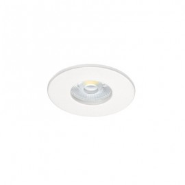 Spot LED  encastré EF7 CCT - Recouvrable - 7W - 3000/5700K - Rond - Acier - Blanc - Dimmable
