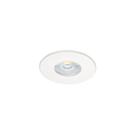 Spot LED  encastré EF7 CCT - Recouvrable - 7W - 3000/5700K - Rond - Acier - Blanc - Dimmable