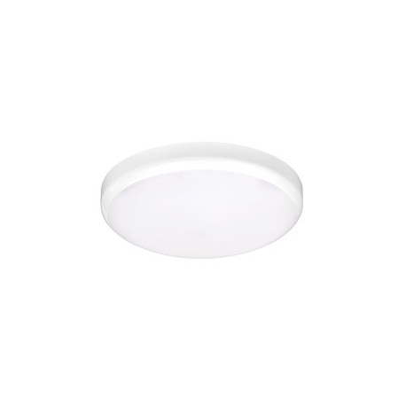 Plafonnier LED Hublot Adela Sensor 13W- Ø 305mm - 4000K - Avec détecteur de présence - Blanc
