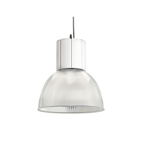 Suspension Lexa - 40W - 3000K - 4000lm - Avec ampoule - Non dimmable - Transparent