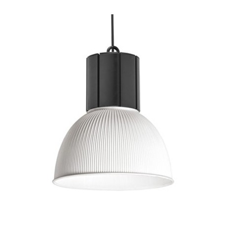 Suspension Lexa - 40W - 3000K - 4000lm - Avec ampoule - Non dimmable - Noir/Blanc