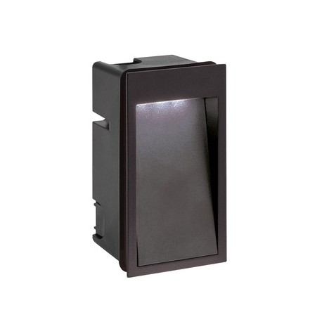 Applique LED Dilga encastré de mur - 4,5W - 3000K - Noir