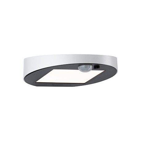 Applique solaire Ryse - Blanc - 1,2W - 3000K - IP44 - Avec détecteur - Non dimmable