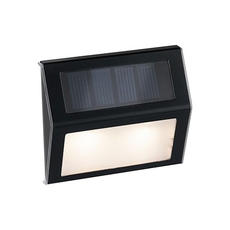 Applique solaire Dayton - Anthracite - 0,05W - 3000K - IP44 - Détecteur Crépusculaire - Non dimmable