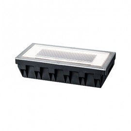 Spot encastré de sol LED Special Line Solar Cube - 1 x 0,6W - Rectangulaire - Acier inoxydable - Sources incluses