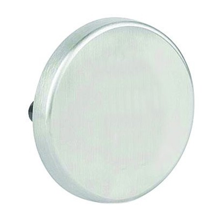Paire de rosace - ø53mm - Aveugle - Argent