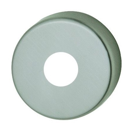 Paire de rosace - ø53mm - Trou de béquille - Inox