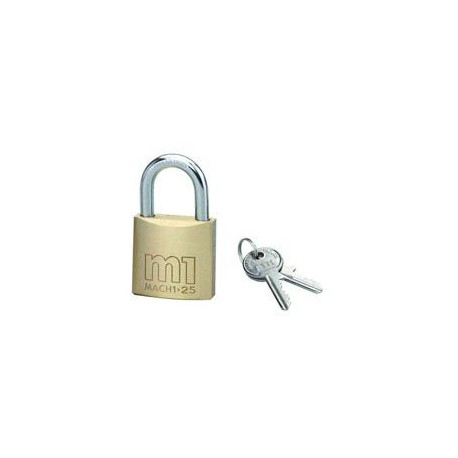Cadenas à clés Mach1-25 - 4 goupilles - Laiton