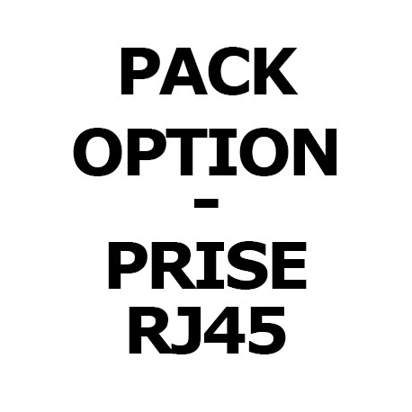 Pack option - Pour pieuvre électrique - Prise RJ45 supplémentaire