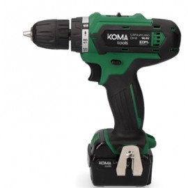 Tournevis électrique Koma Tools - 14,4V - 700 tr/min - Noir/vert