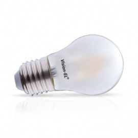 Ampoule LED à filament COB - E27 - 4W - 2700°K - Dépoli - Non dimmable - Boite