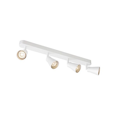 Applique/plafonnier AVO quad - QPAR51 - GU10 - 4x50W - Blanc