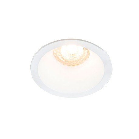 Spot encastré Eco Deco - 6W - Ø82mm - 3000°K - 500Lm - Blanc mat