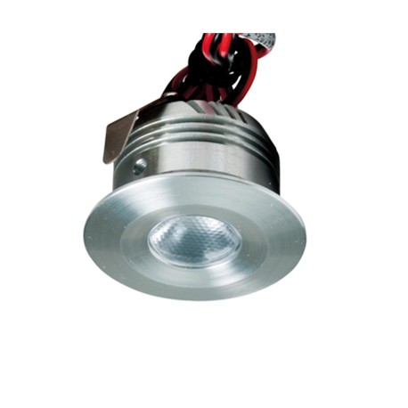 Spot encastré Bali LED 4 - 2,5W - Ø42mm - 3000°K - 112Lm - Alu Brossé