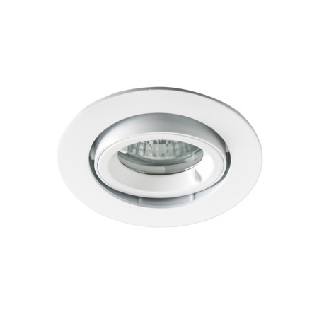 Spot encastré Be best - Orientable - 230V - Ø92mm - IP65 - BBC - Blanc mat