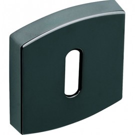 Paire de rosace Artiz - ø56mm - Clé en L - Diamant noir