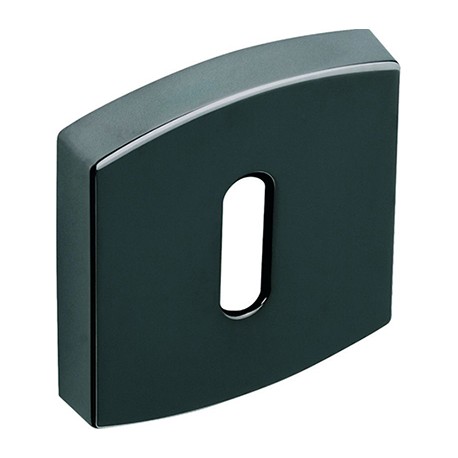 Paire de rosace Artiz - ø56mm - Clé en L - Diamant noir