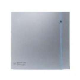 Aérateur Silent Design 100 CHZ Silver - 8W - 85m3/h - Avec hygrostat réglable
