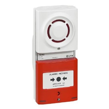 Tableau d'alarme incendie - Type 4 - Alimentation à piles - IK07