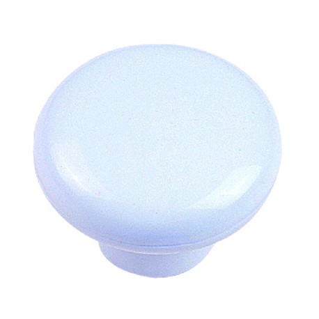 Bouton - ø35mm - Plastique blanc