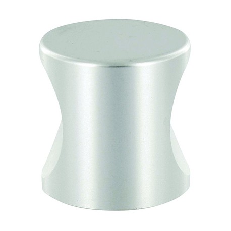 Bouton encoche - ø20mm - Argent