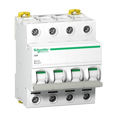 Interrupteur sectionneur iSW Schneider Electric - 4P - 40A - 415VCA