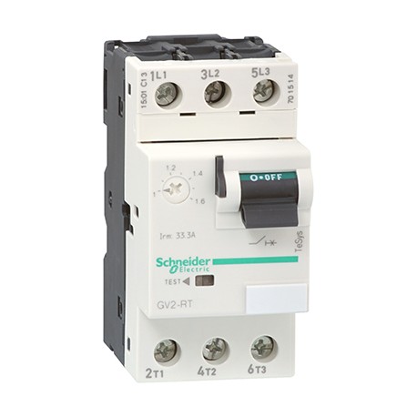 Disjoncteur moteur TeSys GV2 - 3P - 17 à 23A - Magnétothermique - Blanc