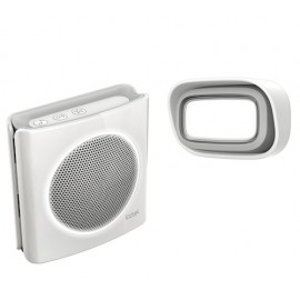 Carillon sans fil WelcomeBell 300 Plugin - Enfichable - Portée 300m - Blanc