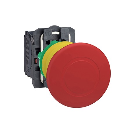 Bouton-poussoir Harmony XB5 - Arrêt d'Urgence - 1F+1O - Ø40