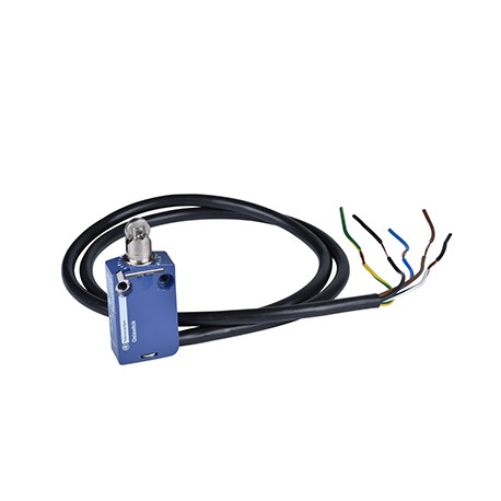 Interrupteur de position OsiSense XCKP Telemecanique Sensors - Poussoir à galet acier - 1”O” + 1”F”