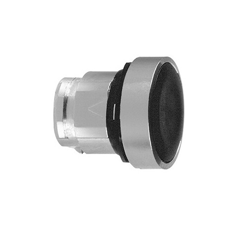 Tête de bouton-poussoir Harmony XB4 - Affleurant - Noir